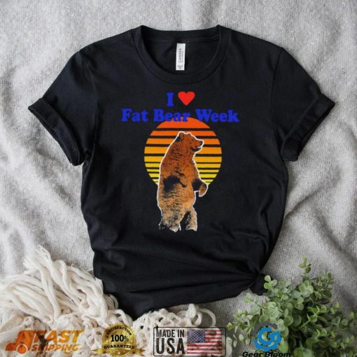 I love Fat Bear week 2023 vintage shirt