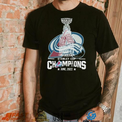 Mcdonald Stanley Cup Champions June, 2022 Shirt