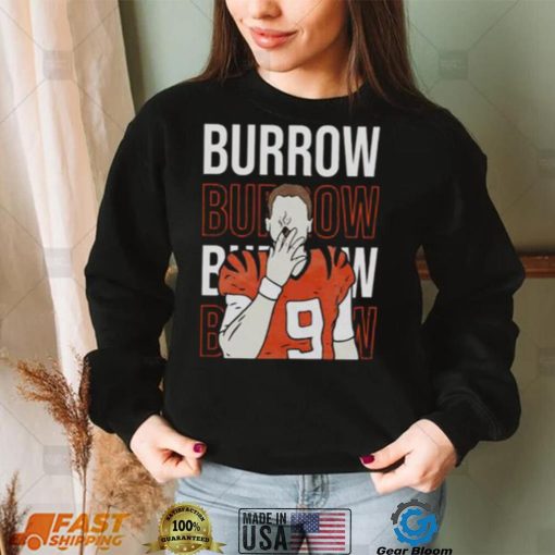 Joe Burrow Bengals Smoke Cincinnati Champion AFC T Shirt