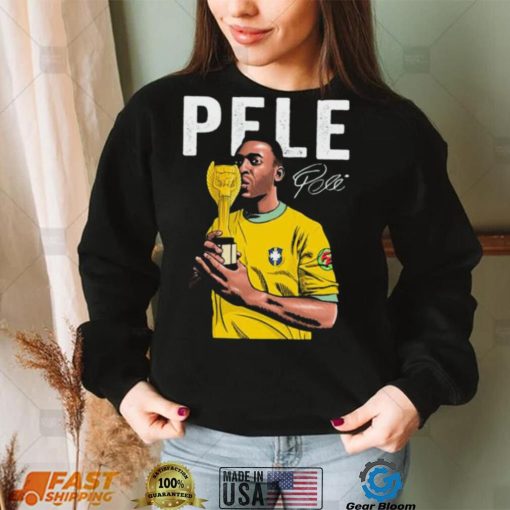 Kissing The Trophy Pele Legend Shirt