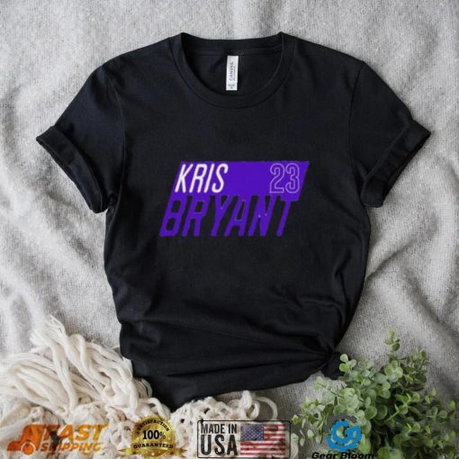 Kris Bryant 23 Colorado Rockies Shirt