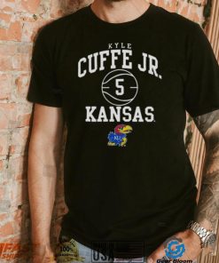 Kyle cuffe jr Kansas jayhawks basketball shirt