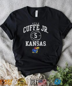 Kyle cuffe jr Kansas jayhawks basketball shirt