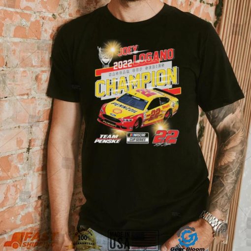 Joey Logano 2022 Champion Nascar Cup Series Shirt