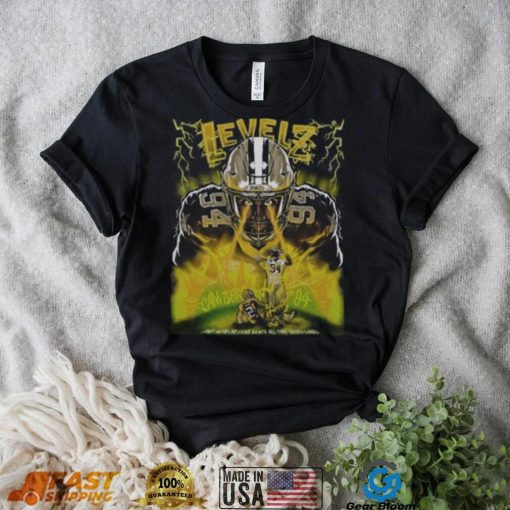 Levels The New Orleans Saints All Time Sacks Leader Shirt