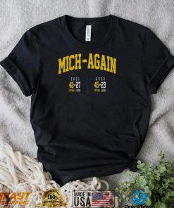 Michigan Football 2022 Mich Again Victors Championship Shirt