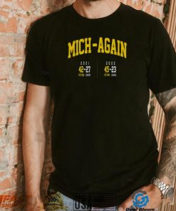 Michigan Football 2022 Mich Again Victors Championship Shirt