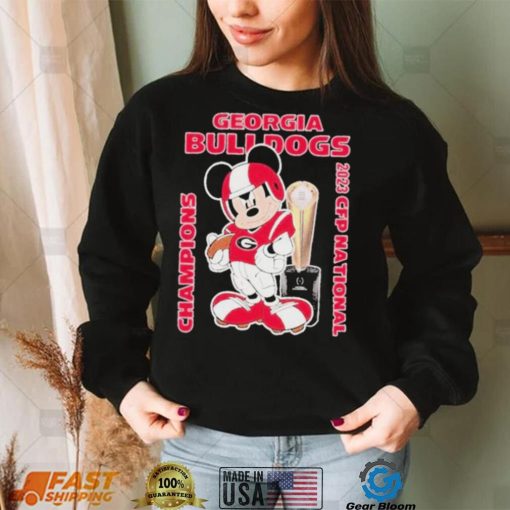 Mickey Mouse Georgia Bulldogs CFP National Champions 2023 Shirt