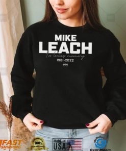 Mike Leach In Loving Memory 1961 2022 T Shirt