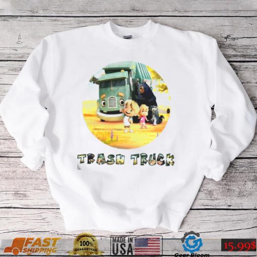 Netflix Caartoon Trash Truck shirt