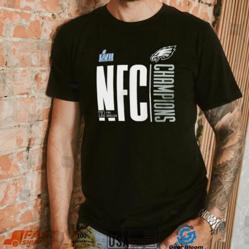 Nike Philadelphia Eagles 2022 NFC Champions LVII logo shirt