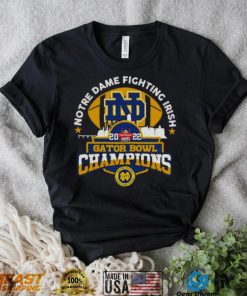 Notre Dame Fighting Irish 2022 Gator Bowl Champions 2022 shirt