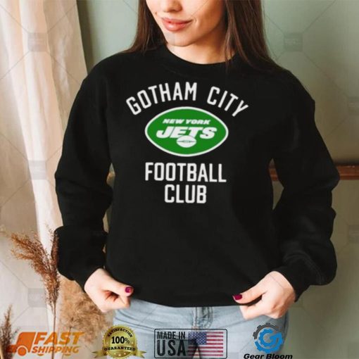 Ny Jets Gotham City Football Logo New York Jets T shirt