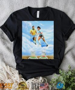 NzQKfYv5 Rip pele and diego maradona two legend shirt3 hoodie, sweater, longsleeve, v-neck t-shirt