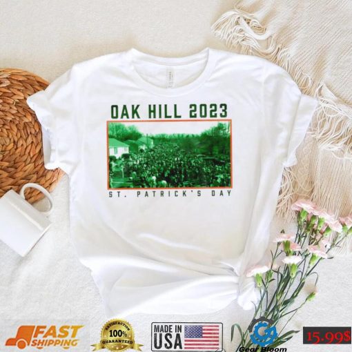 Oak Hill 2023 St. Patrick’s Day photo shirt