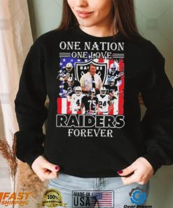 One Nation One Love Raiders Forever Shirt