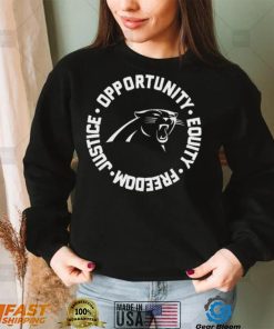 Opportunity Equity Freedom Justice Carolina Football Shirt