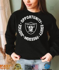 Opportunity Equity Freedom Justice Las Vegas Football Shirt