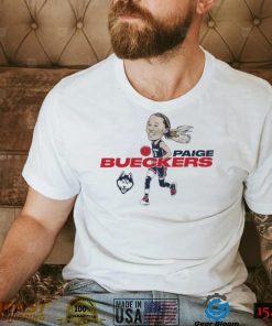 Paige Bueckers UConn Huskies caricature 2023 shirt