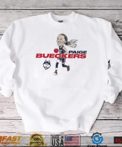 Paige Bueckers UConn Huskies caricature 2023 shirt