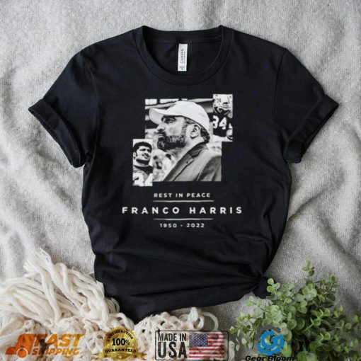 Pittsburgh Steelers Rest In Peace Franco Harris T Shirt