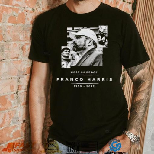 Pittsburgh Steelers Rest In Peace Franco Harris T Shirt