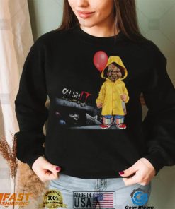 Q6hbmIaE Chucky Georgie Denbrough oh shit IT shirt1 hoodie, sweater, longsleeve, v-neck t-shirt