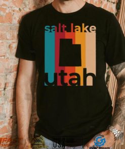 Retro Salt Lake City Utah T Shirt