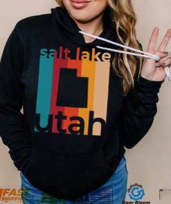 Retro Salt Lake City Utah T Shirt