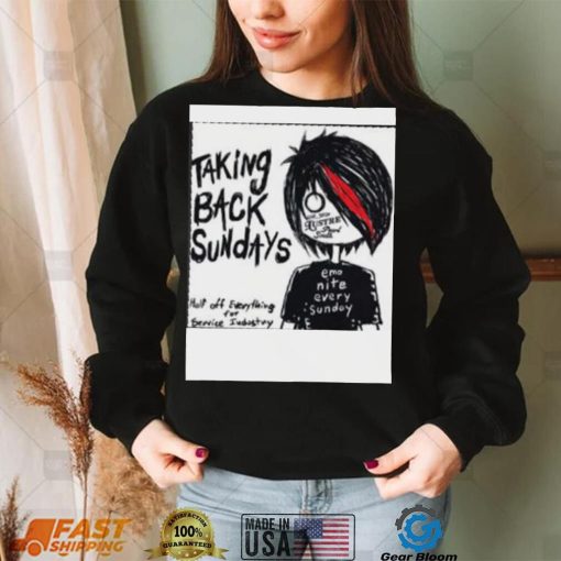 Half of everything taking back sunday shirt