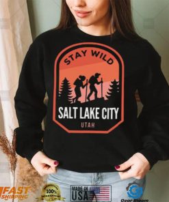 Salt Lake City Utah Hiking in Nature T Shirt