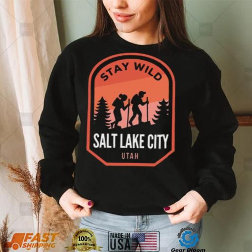 Salt Lake City Utah Hiking in Nature T Shirt