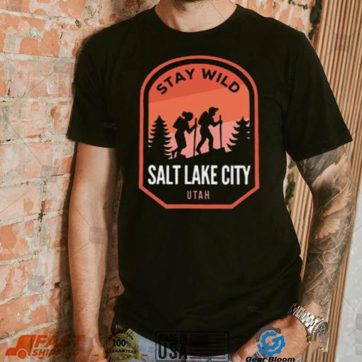 Salt Lake City Utah Hiking in Nature T Shirt