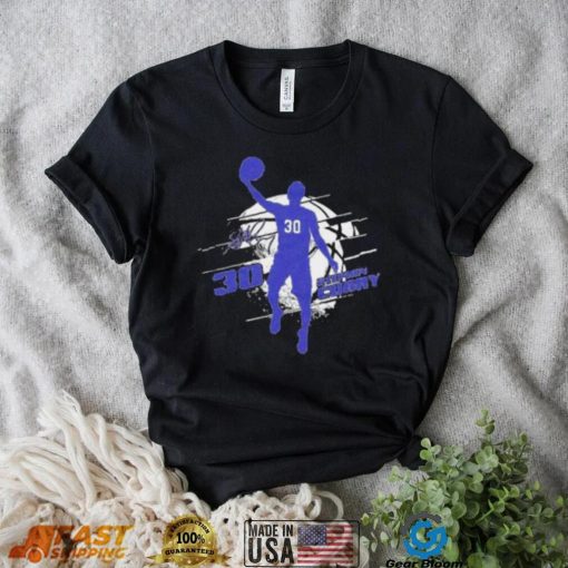 Steph Curry Golden State Warriors Silhouette Shirt