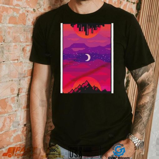 Sunset to Sunrise art shirt