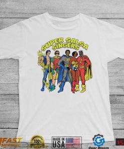 Super Salsa Singers Superheroes Best Salsa Fania All Stars Singers Shirt