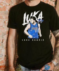 NBA luka doncic number 77 basketball sport graphic shirt