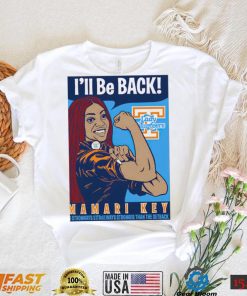 Tamari Key Tennessee Lady Volunteers I’ll be back the comeback is always stronger than the setback 2023 shirt