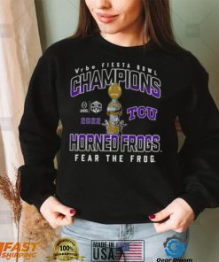 Tcu Horned Frogs Fanatics Branded College Football Playoff 2022 Fiesta Bowl Champions Hometown Shirt