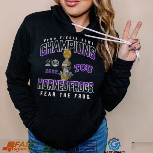 Tcu Horned Frogs Fanatics Branded College Football Playoff 2022 Fiesta Bowl Champions Hometown Shirt