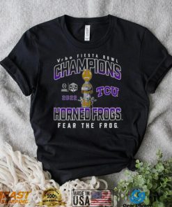 Tcu Horned Frogs Fanatics Branded College Football Playoff 2022 Fiesta Bowl Champions Hometown Shirt