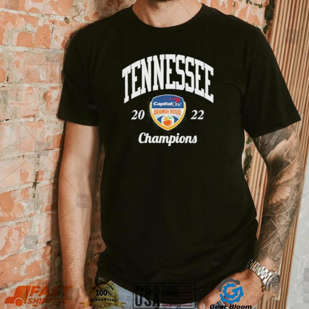 Tennessee orange bowl championships shirt