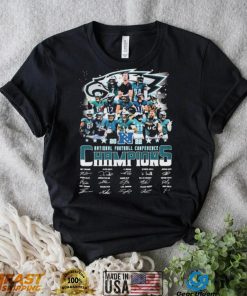 The Eagles National Football Conference Champions 2022 2023 Signatures Shirt
