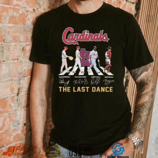 The Last Dance Cardinals Abbey Road Signatures Shirt