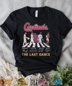 The Last Dance Cardinals Abbey Road Signatures Shirt