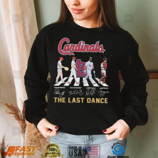 The Last Dance Cardinals Abbey Road Signatures Shirt