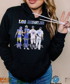 The Los Angeles Sports Team Players Signatures Shirt