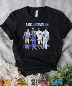 The Los Angeles Sports Team Players Signatures Shirt