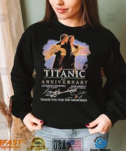 Titanic 25th Anniversary Thank You For The Memories T Shirt