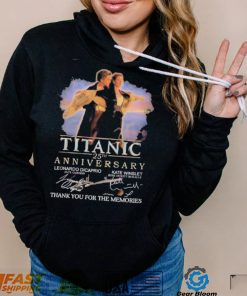 Titanic 25th Anniversary Thank You For The Memories T Shirt